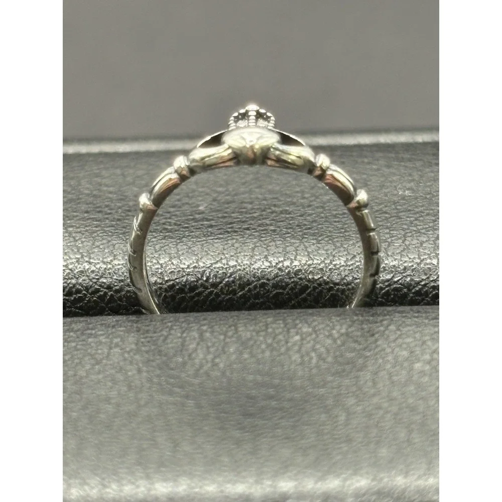 New Condition Sterling Silver Claddagh Toe Ring 925 G13